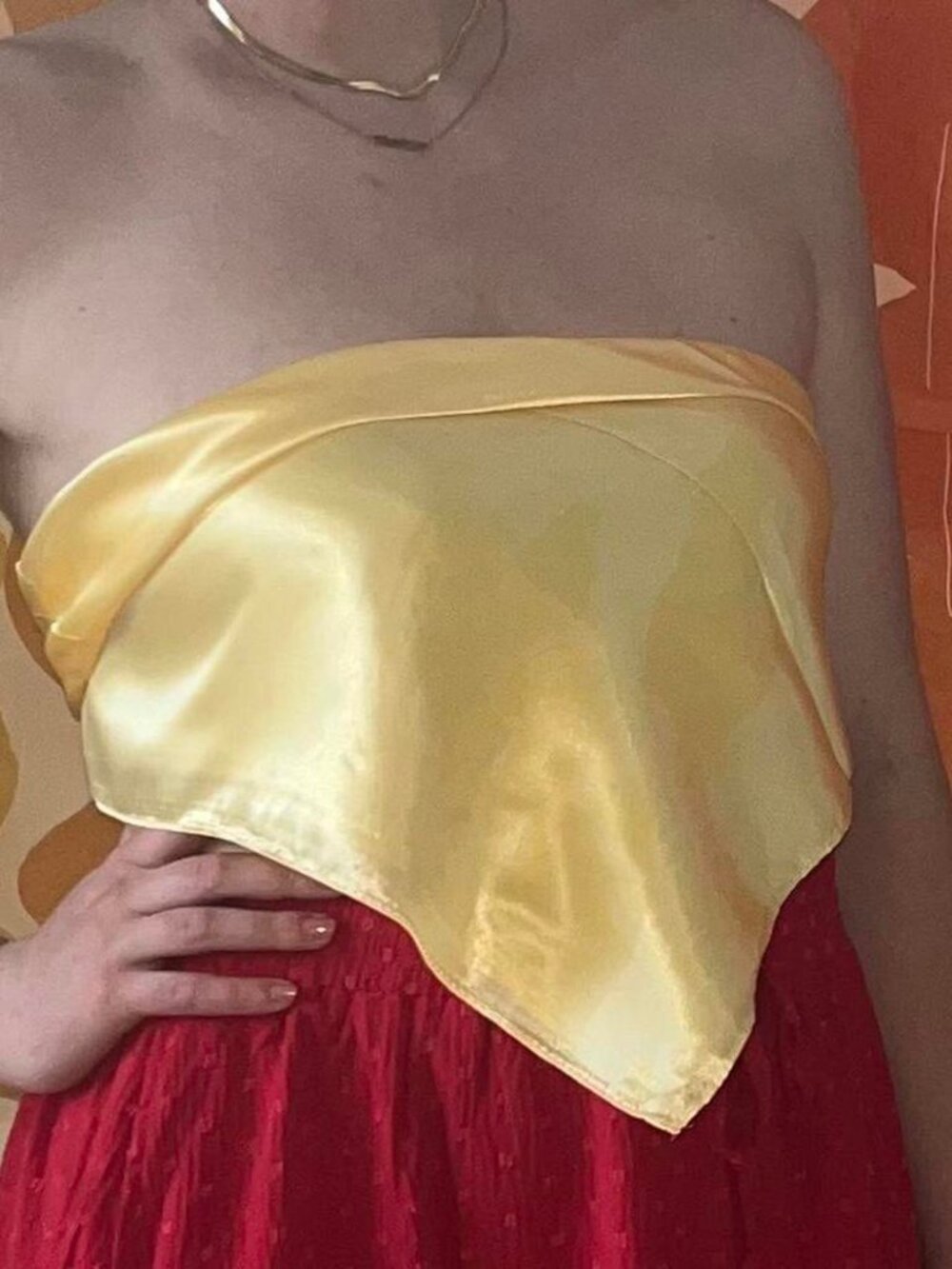 Accessorize Women's Gold and Yellow Scarf-wraps